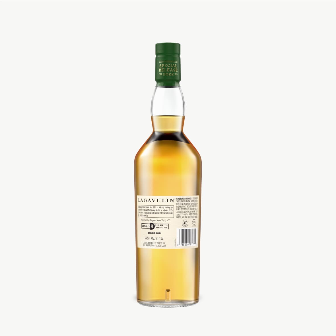 Lagavulin 12YO Special Releases 2022 70cl Bottle back