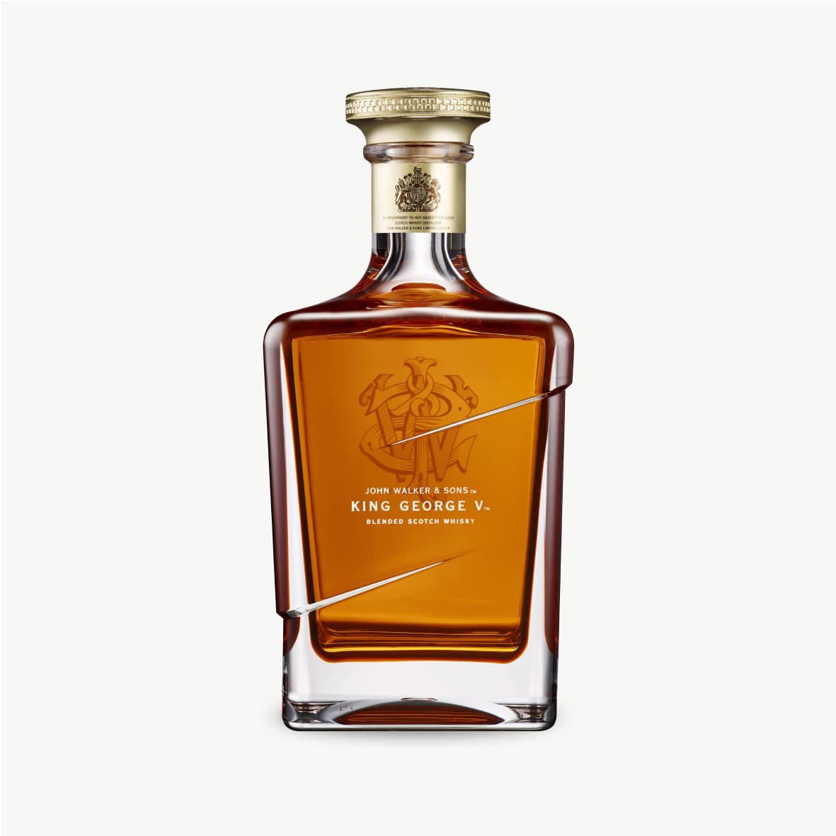 John Walker & Sons King George V Blended Scotch Whisky front bottle shot