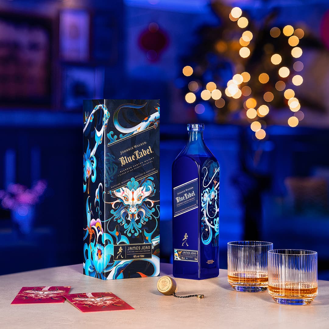 Johnnie Walker Blue Label Lunar New Year 2024 Limited Edition Key Visual