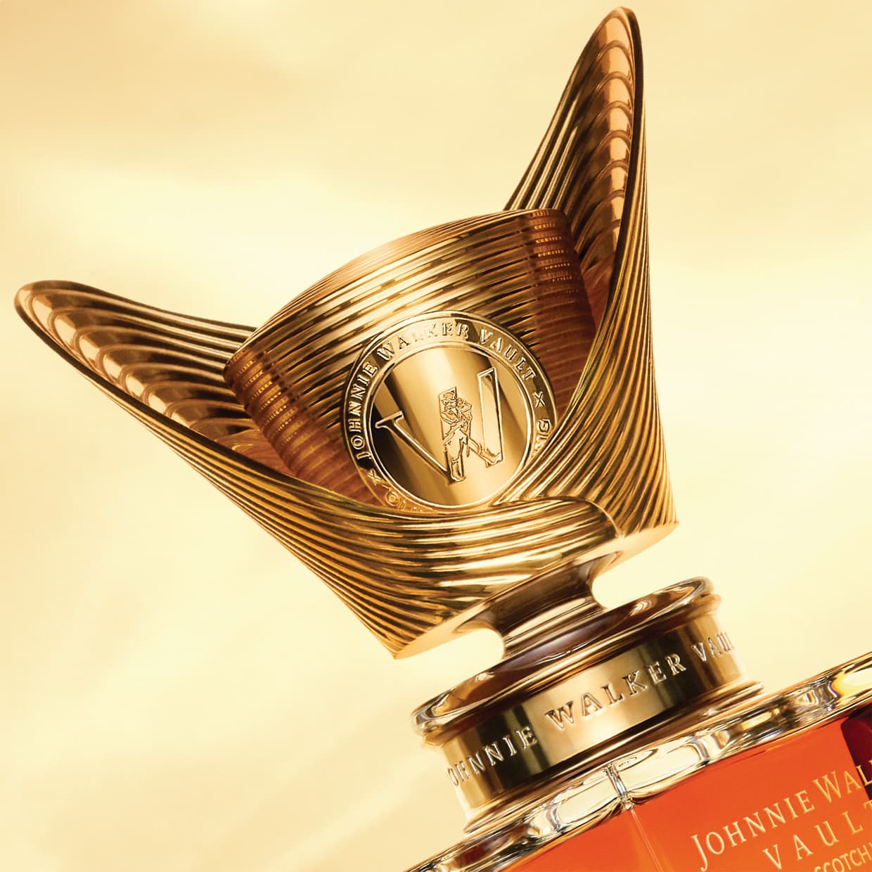 A close up for a Johnnie Walker Decanter
