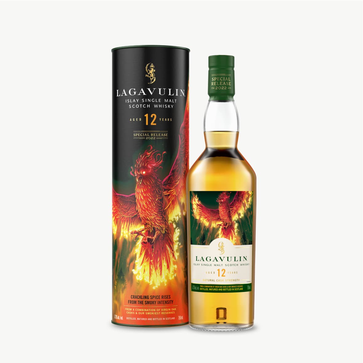 Lagavulin 12YO Special Releases 2022 70cl Bottle with packaging front