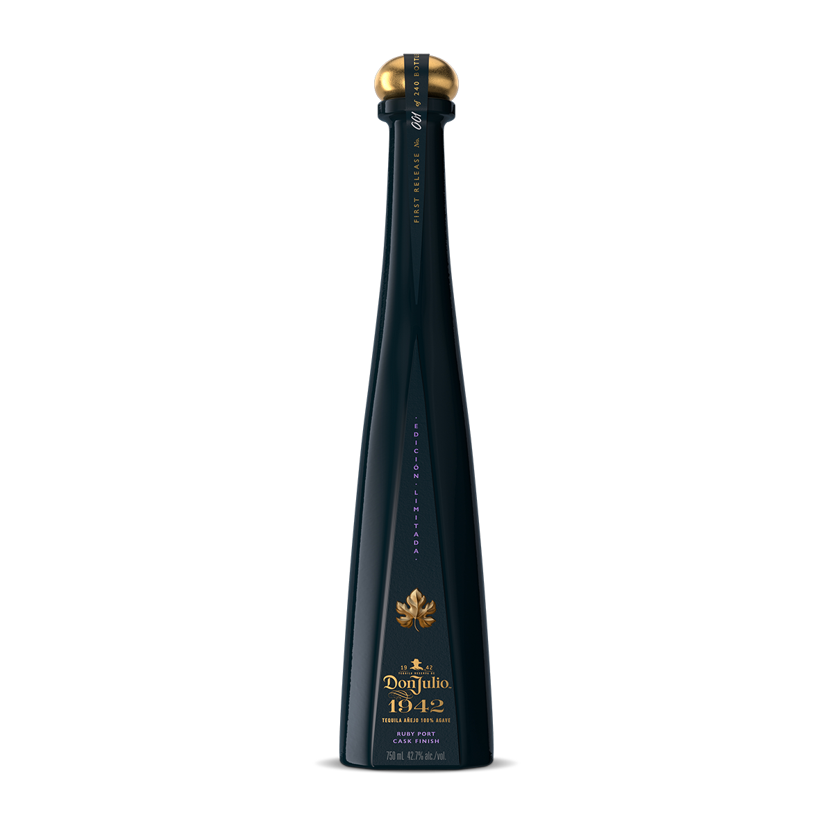 Bottle of Don Julio tequila, Ruby Port Cask Finish