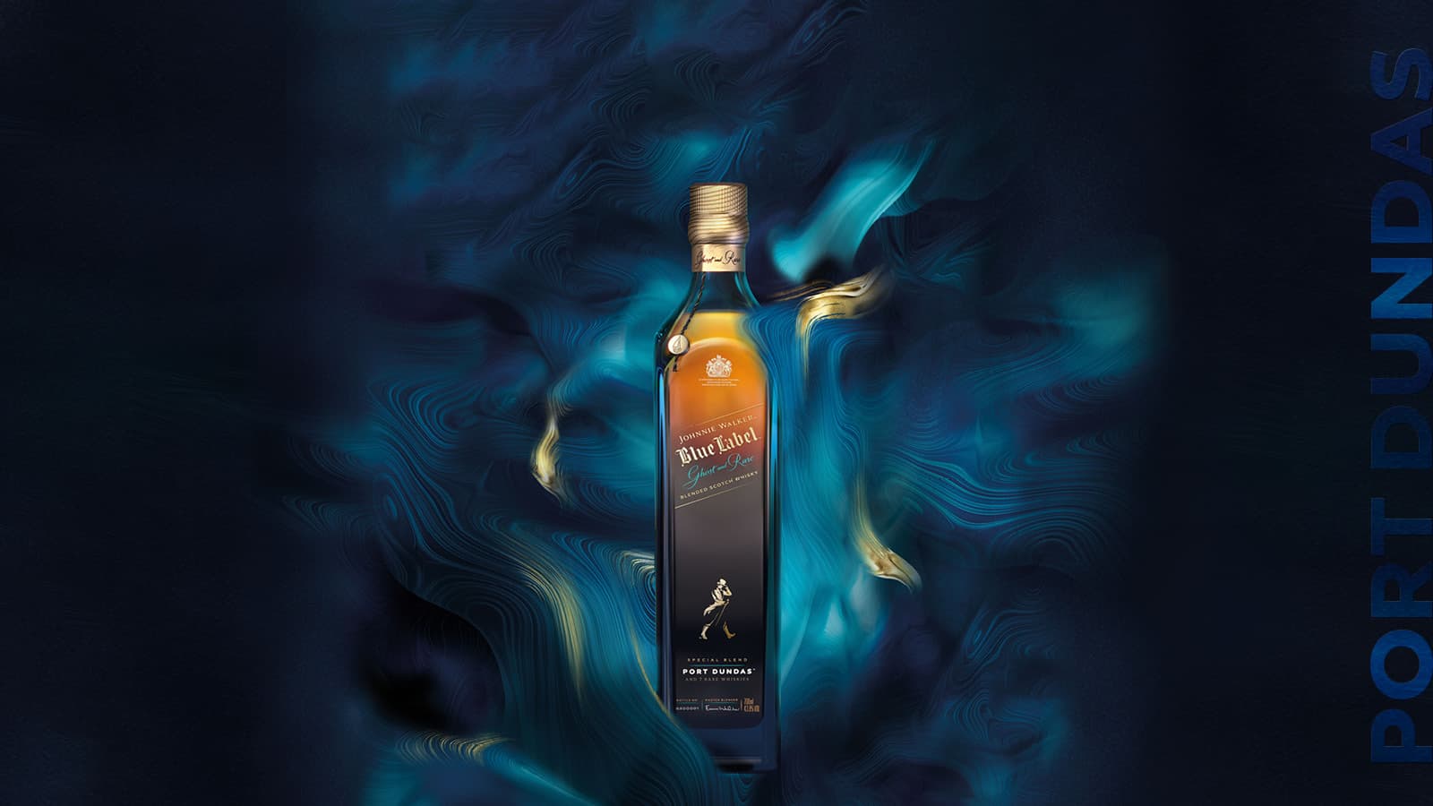 Johnnie Walker Blue Label Ghost & Rare Port Dundas