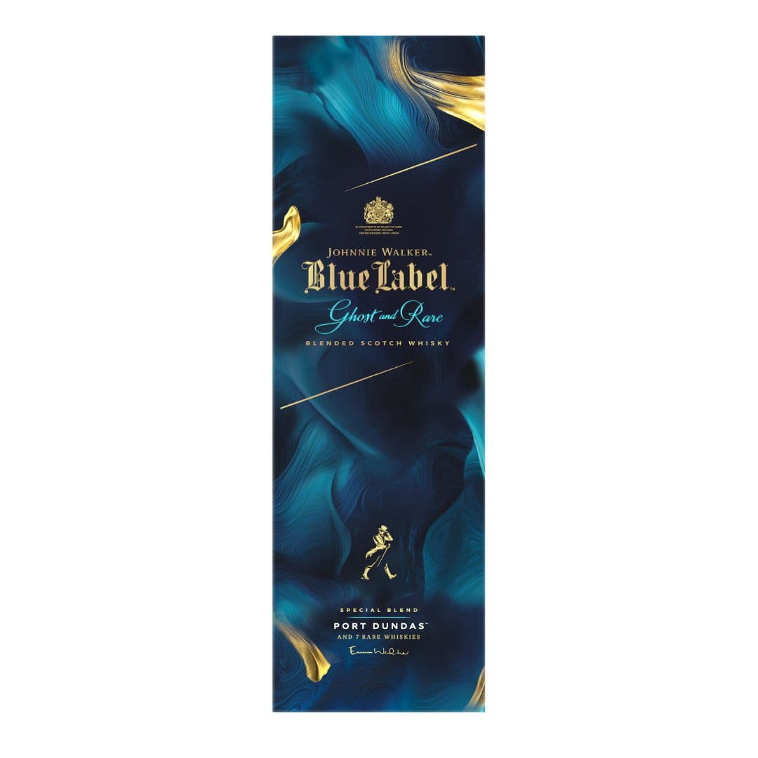 Johnnie Walker Blue Label Ghost and Rare Port Dundas, Blended Scotch Whisky