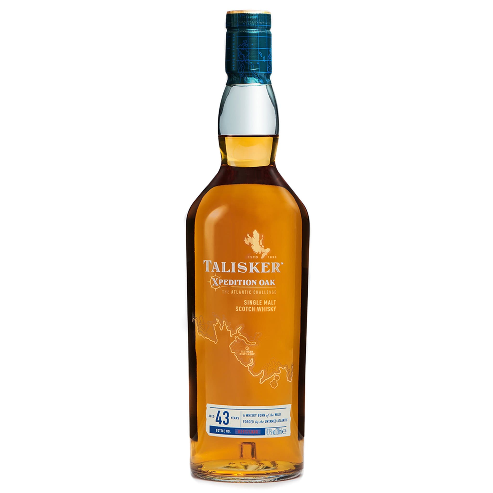 Talisker 43 Year Old Xpedition Oak Bottle