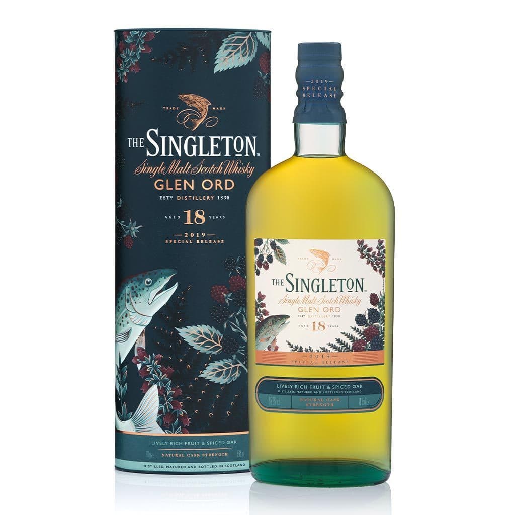 The Singleton Of Glen Ord SR 18 Year Old Bottle and Box