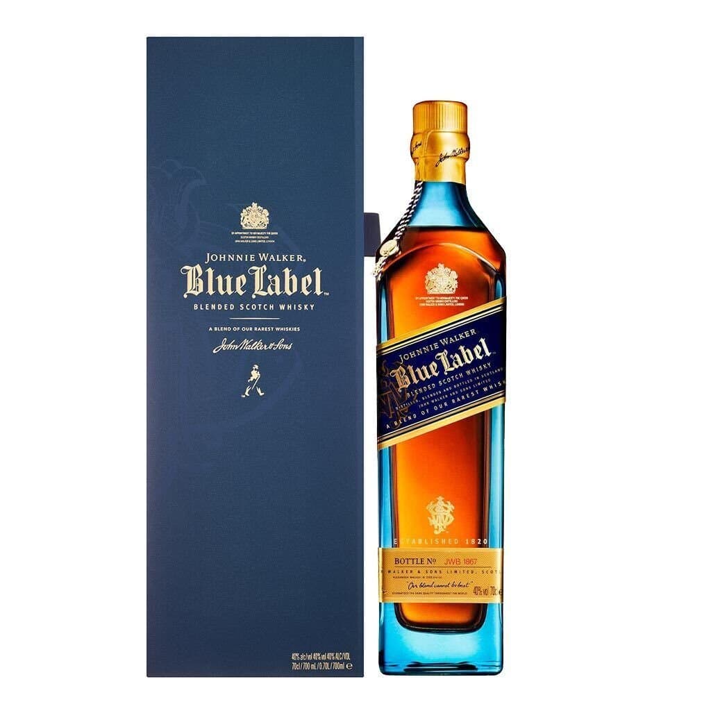 Johnnie Walker Blue Label Bottle & Box